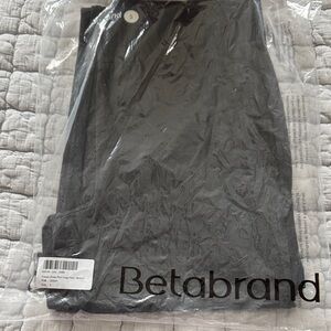 Betabrand Charcoal Gray Yoga Pants